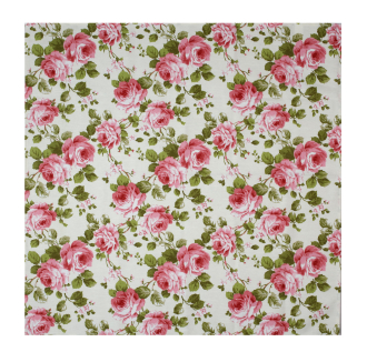 Landhaustischdecke, Rosen, Rosendecke Prinzess Rose, rund 180 cm Durchmesser